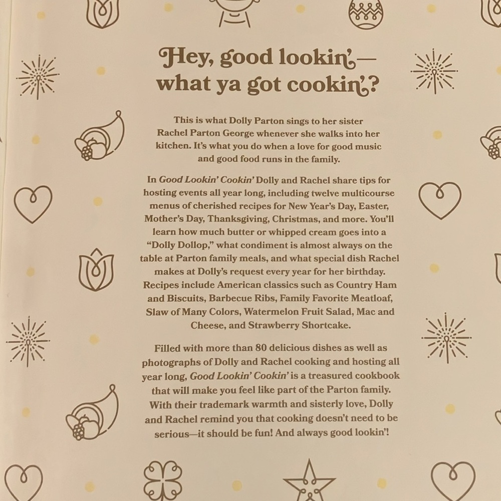 Good Lookin’ Cookin’ by Dolly Parton & Rachel Parton George Cookbook Recipes - Picture 3 of 6